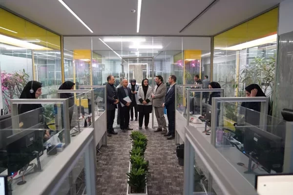 بازدید هیات بازرسی نهاد ریاست جمهوری از مرکز (1526) سازمان امور مالیاتی کشور